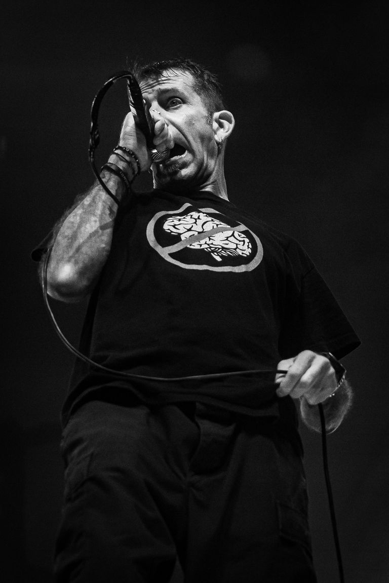 Lamb of God performing live at AEC Theatre in Adelaide